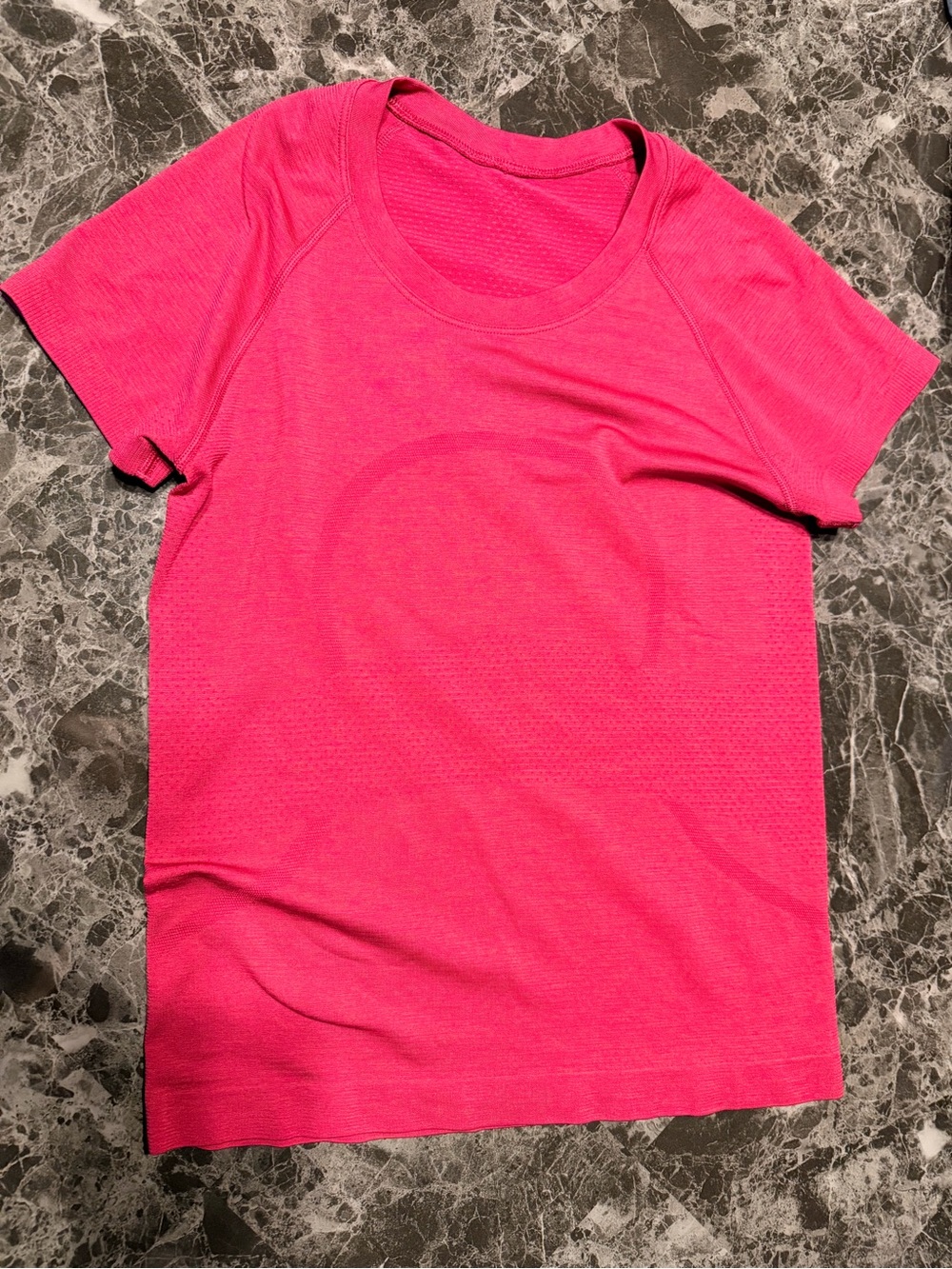 lululemon athletica Hot Pink Short-Sleeve Performance Tee